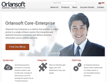 Tablet Screenshot of orlansoft.com